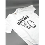 Боксёрская футболка с принтом "Fight Club Boxing"