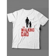 Мужская футболка с прикольным принтом "The walking dad(1)"