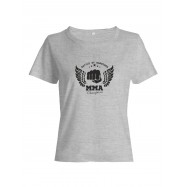 Бойцовская футболка для тренировок и повседневной носки для бойцов ММА с принтом