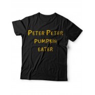 Мужская футболка с прикольным принтом "Peter Peter pumpkin eater"