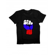 Мужская футболка с рисунком Россия