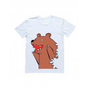 Мужская футболка с прикольным принтом "Превед Медвед"