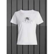 Модная женская футболка с надписью Без паники, я фе