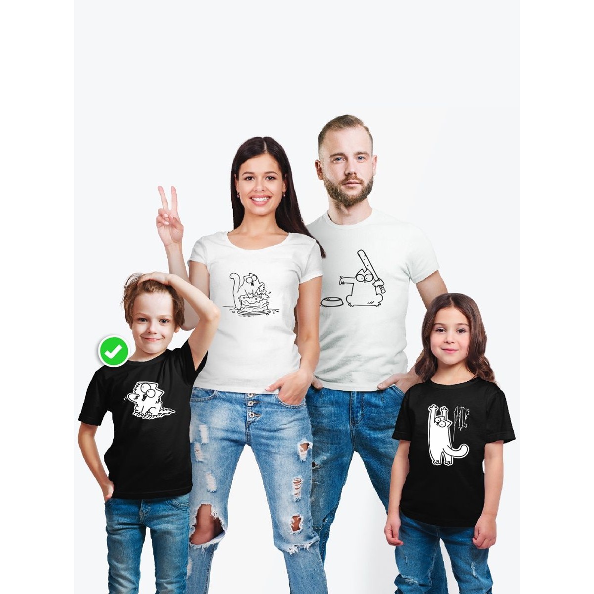 Футболки Фэмили Лук одежда Family Look
