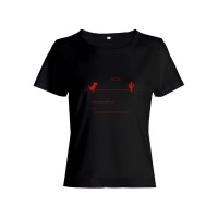 Качественная хлопковая футболка для женщин You are offline / Прикольные надписи на футболках