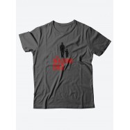Стильная мужская футболка с надписью The walking dad / Подарок мужчине оригинальные футболки