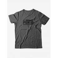 Прикольные надписи на футболках для мужчин / Оригинальные качественные футболки с принтом My pen is