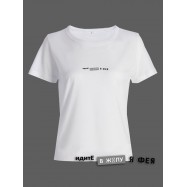 Модная женская футболка с надписью Идите в жопу/Оригинальная с принтом