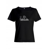 Женская футболка с прикольным принтом "Мем"/Оригинальная, модная и смешная с надписью