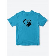 Прикольные футболки для мальчика и для девочки Лапа
