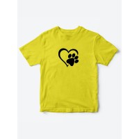 Прикольные футболки для мальчика и для девочки Лапа