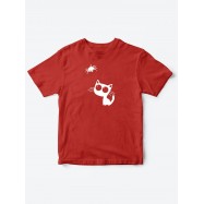 Детские футболки "Котенок и паучок"