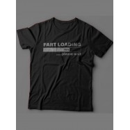 Мужская футболка с прикольным принтом "Fart loading"
