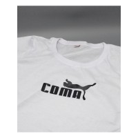 Качественная хлопковая футболка для женщин Coma / Прикольные надписи на футболках