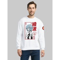 "Толстовки, свитшоты и худи Sharp&Shop" Белый свитшот Аниме толстовка с капюшоном кофта Amine хентай