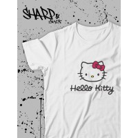 Футболка Hello Kitty Sharp&Shop Футболка Hello Kitty белая оверсайз майка Куроми