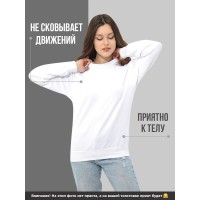 Свитшоты Аниме оверсайз Sharp&Shop Свитшот с принтом оверсайз кагуя ахегао