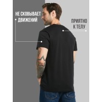 Футболка оверсайз с принтом с приколом Sharp&Shop Футболка с мемом котом принтом надписями оверсайз унисекс