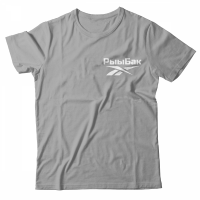 Прикольная футболка с маленькой надписью Рыыбак