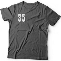 Именная футболка с вестерн шрифтом и револьверами #30