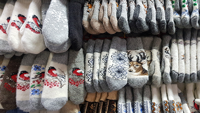 Купить шерстяные носки в Москве от 150 рублей на Таганской